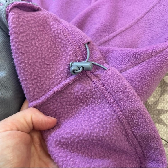 Columbia Purple Fleece Jacket-Sz M - Picture 4 of 5